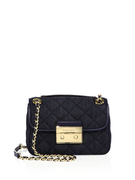 michael kors small sloan quilted bag|michael kors sloan crossbody.